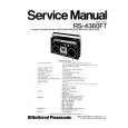 PANASONIC RS-4360FT Manual de Servicio
