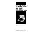 TECHNICS SL-D303 Instrukcja Obsługi