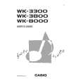 CASIO WK-3800 Owners Manual