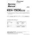PIONEER KEH1906 Service Manual