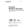 SONY MZR410DPC Owners Manual
