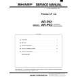 SHARP AR-PX2 Instrukcja Serwisowa