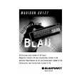 BLAUPUNKT MADISON CD127 Owners Manual