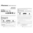 PIONEER DVR-111CHE/BXV/CN5 Instrukcja Obsługi