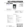 SONY HCD-HPR99XM Instrukcja Serwisowa