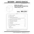 SHARP MX-LCX1 Service Manual