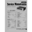 PANASONIC SA-5800 Service Manual