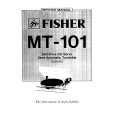 FISHER MT-101 Service Manual