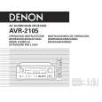 DENON AVR-2105 Owners Manual