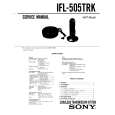 SONY IFL-505TRK Instrukcja Serwisowa