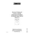 ZANUSSI BONUX Owners Manual