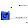 APPLE color stylewriter Service Manual