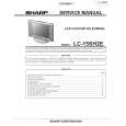 SHARP LC15SH2E Service Manual