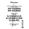 PIONEER XR-VS500D/DBXJ Instrukcja Obsługi