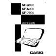 CASIO SF-7990 User Guide