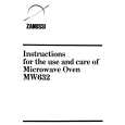 ZANUSSI MW632 Owners Manual
