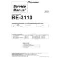 PIONEER BE3110 Service Manual