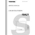 TOSHIBA 19A21 Service Manual