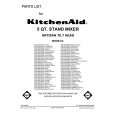 WHIRLPOOL 4KSM150PSGN0 Parts Catalog