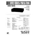 SONY DTC75ES Service Manual