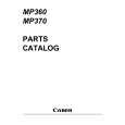 CANON MP370 Katalog Części
