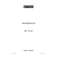 ZANUSSI TTI 160 C Owners Manual