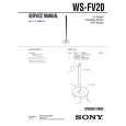 SONY WSFV20 Service Manual