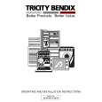 TRICITY BENDIX SB420W Manual de Usuario