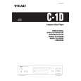 TEAC C-1D Owners Manual