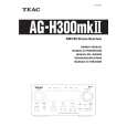 TEAC AGH300MKII Owners Manual