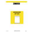 ZANUSSI ZDT6253 Owners Manual