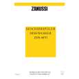 ZANUSSI ZDS6070X Owners Manual