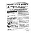 WHIRLPOOL CPL1110ADH Installation Manual