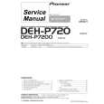 PIONEER DEH-P720X1N Instrukcja Serwisowa