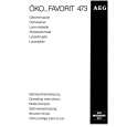 AEG FAV473W Owners Manual