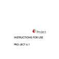 PRO-JECT PRO-JECT61 Instrukcja Obsługi
