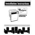 WHIRLPOOL DU3000XL0 Installation Manual