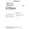 PIONEER S-CR205 Manual de Servicio