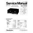 TECHNICS RS-X40W Service Manual