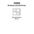 VOSS-ELECTROLUX DEK431-9 Instrukcja Obsługi