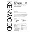 KENWOOD DPR895 Owners Manual