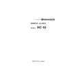 KENWOOD HC-10 Owners Manual