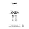 ZANUSSI ZCF190S Owners Manual