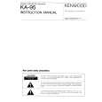 KENWOOD KA95 Owners Manual
