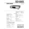 SONY SCD555ES Service Manual