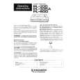 PIONEER PL600 Owners Manual