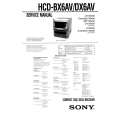 SONY HCDBX6AV Manual de Servicio