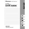 PIONEER DVR-S806/BXV/CN Instrukcja Obsługi
