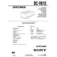 SONY BC-V615 Service Manual