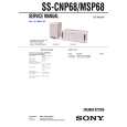 SONY SSMSP68 Manual de Servicio